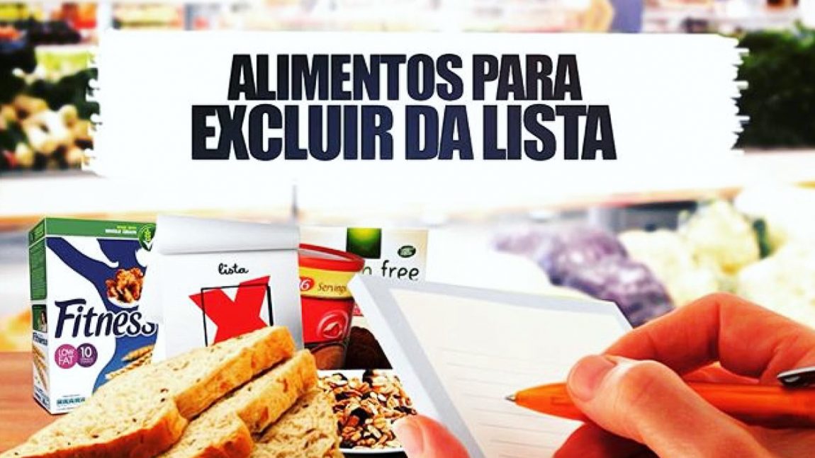 Alimentos para excluir da lista